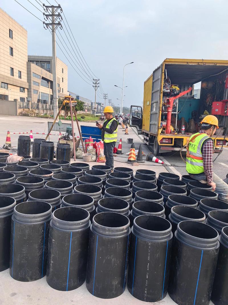 坡头镇管道短管置换