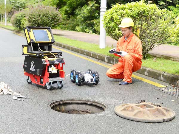 坡头镇管道机器人检测